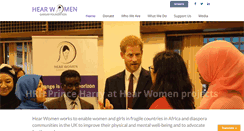 Desktop Screenshot of hearwomen.org
