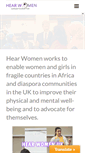 Mobile Screenshot of hearwomen.org